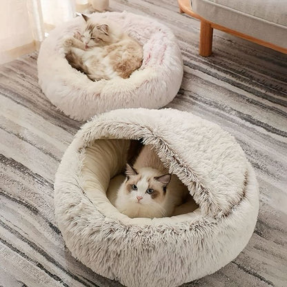 Soft Plush Cave Bed