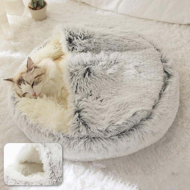 Soft Plush Cave Bed