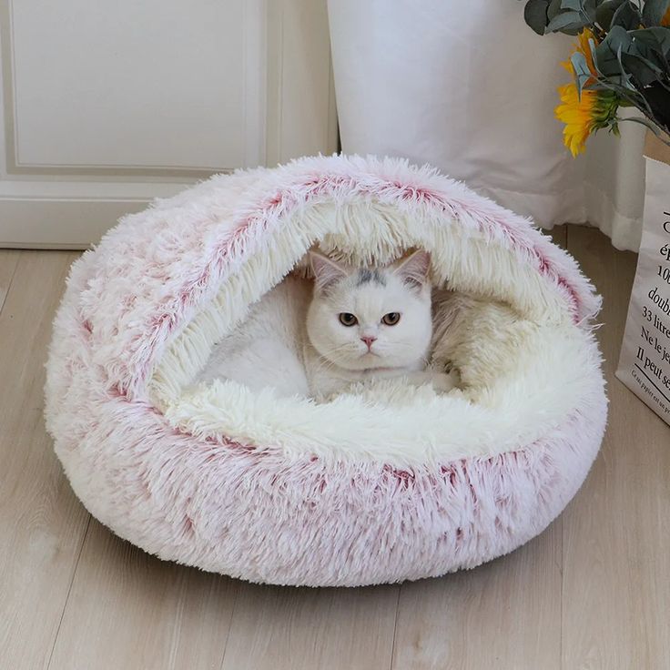 Soft Plush Cave Bed